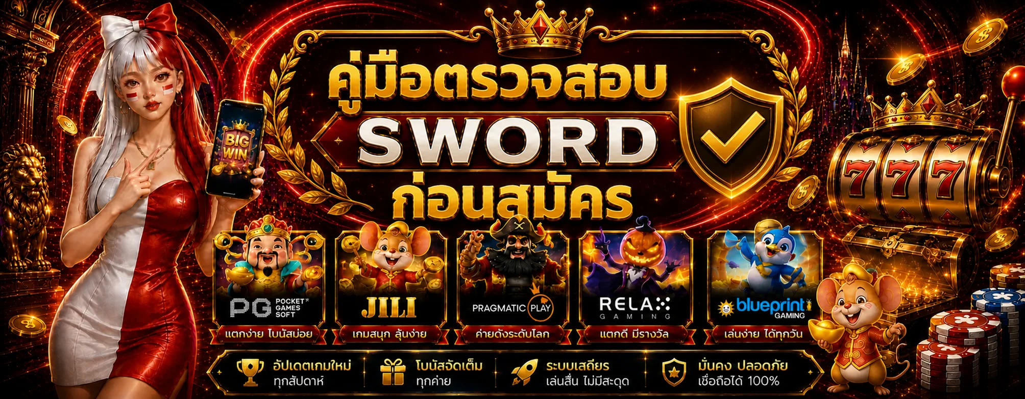 SWORD คู่มือตรวจสอบก่อนสมัครอย่างปลอดภัย